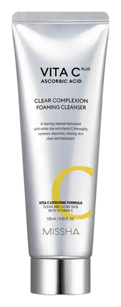 Missha Vita C Plus Clear Complexion Foaming Cleanser
