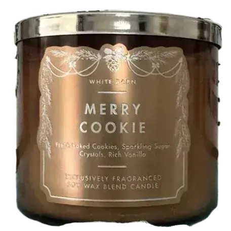 Bath & Body Works 3-Wick Candle Merry Cookie