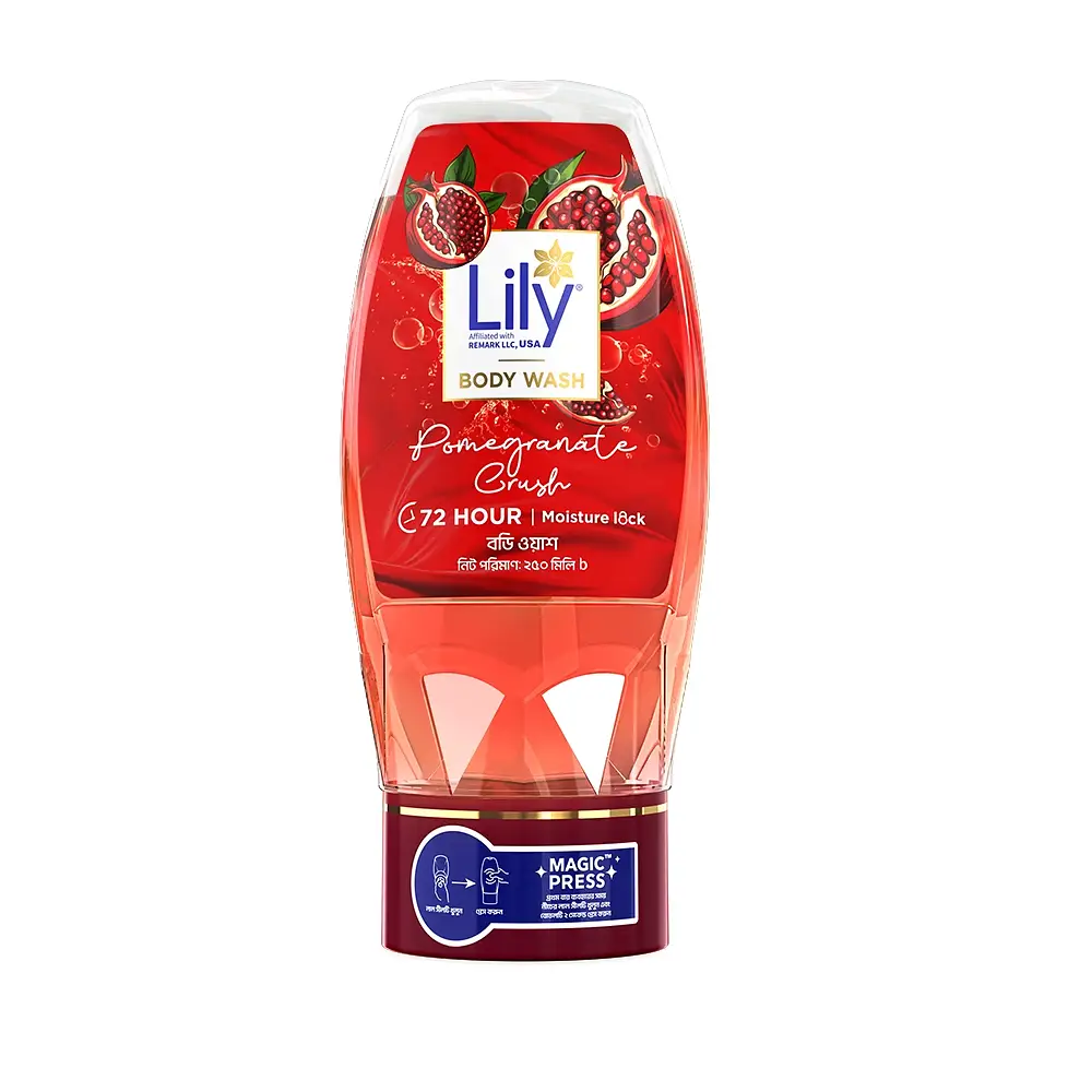 Lily Pomegranate crush body wash