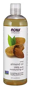 NOW Beauty Products Sweet Almond Oil, 100% Pure Moisturizing Oil
