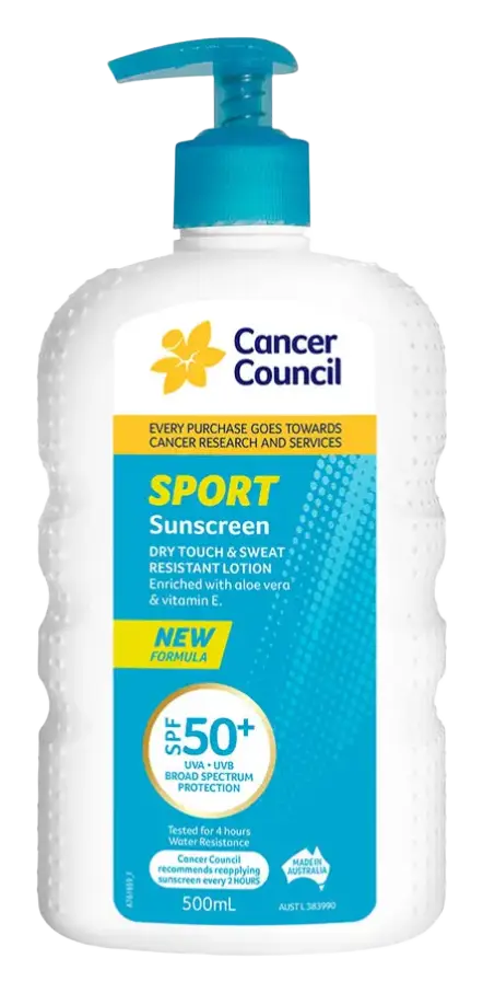 Cancer Council Sport Dry Touch Sunscreen SPF 50+