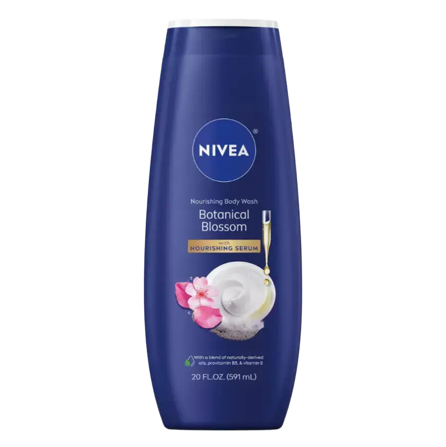 Nivea Nourishing Botanical Blossom Body Wash For Dry Skin