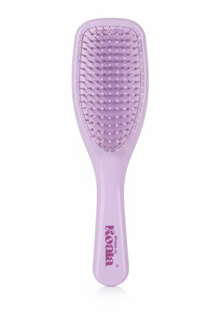 Angry Koala Wet Detangle Brush Purple