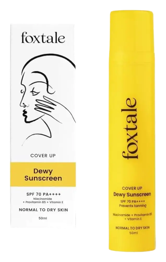 Foxtale SPF 70 Dewy Finish Sunscreen