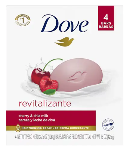 Dove Revitalizante Beauty Bar Cherry & Chia Milk