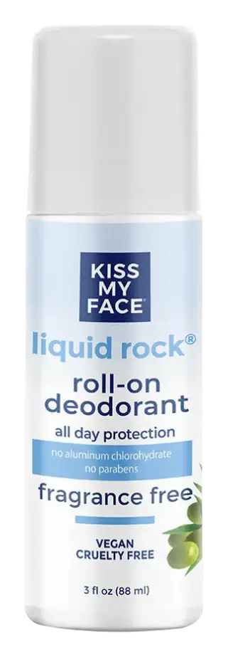Kiss My Face Liquid Rock Roll-On Deodorant Fragrance Free