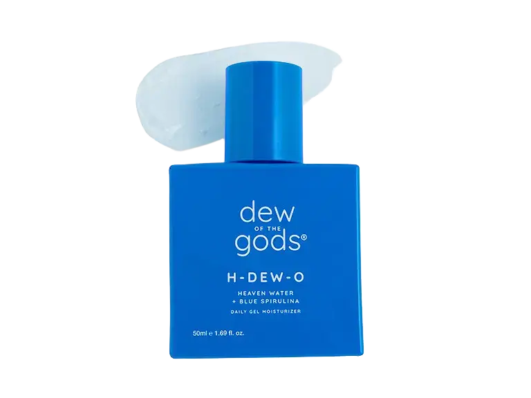 dew of the gods H-Dew-O Blue Spirulina Daily Gel Moisturizer