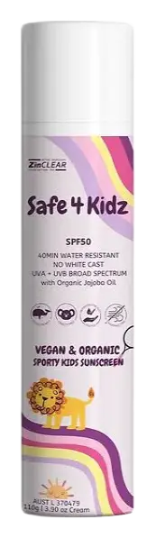 Safe4Kidz Sporty Kids Sunscreen SPF50