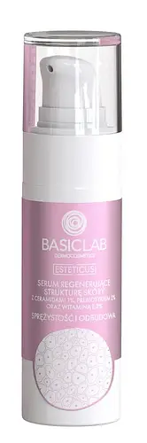 BasicLab Esteticus Regenerating Serum With Ceramides 1% & Prebiotic 2%