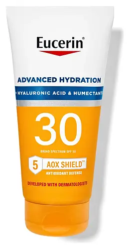 Eucerin Advanced Hydration Lightweight Sunscreen Lotion SPF30