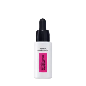 Simple Organic Ultra Sérum 10% Ácido Lático + Vitamina F