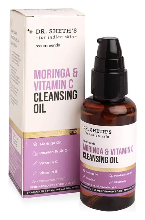 Dr. Sheth's Moringa And Vitamin C Cleansing Oil
