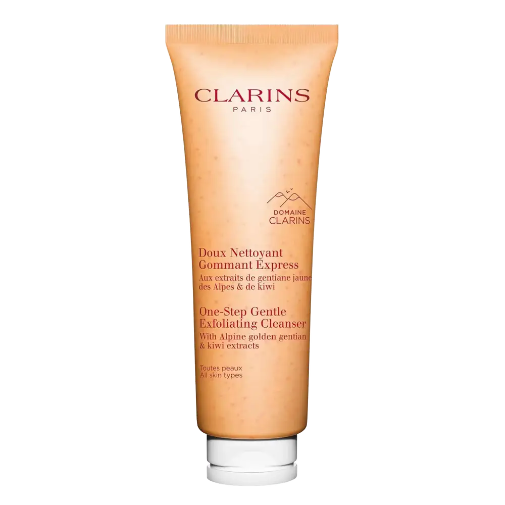 Clarins One-Step Gentle Exfoliating Cleanser With Alpine Golden Gentian & Kiwi Extracts