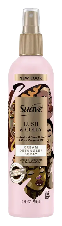 Suave Lush & Coily Cream Detangler Spray