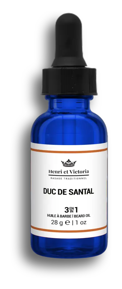 Henri Et Victoria Beard Oil - Preshave Oil Duc de Santal