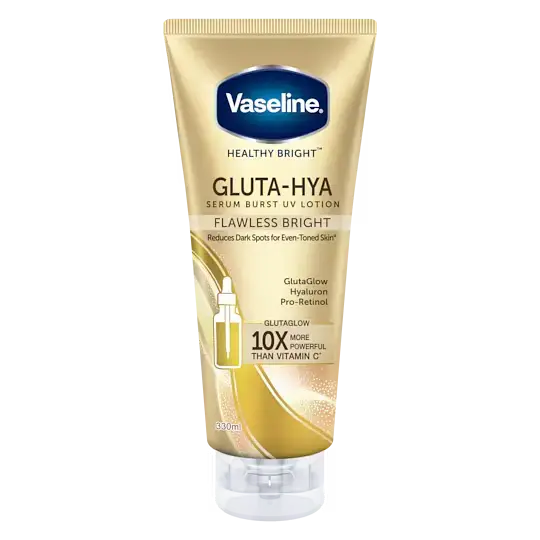 Vaseline Gluta-Hya Serum Burst UV Lotion Flawless Bright Philippines