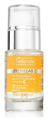 Bielenda Supremelab Energy Boost Brightening Serum with Ultra-Stable Vitamin C