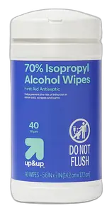 up&up 70% Isopropyl Alcohol Wipes