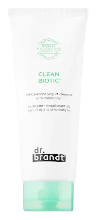 Dr. Brandt Skincare Clean Biotic Ph-balanced Yogurt Cleanser With Chlorophyll