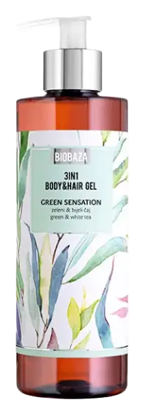 Biobaza 3in1 Shower Gel Green Sensation