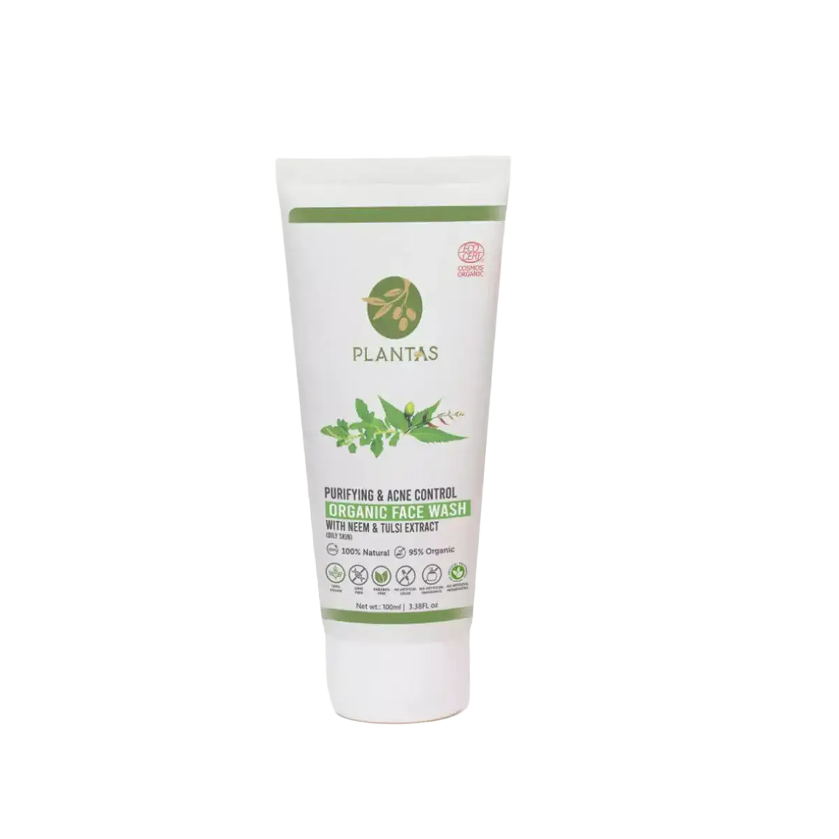 Plantas Care Purifying & Acne Control Organic Face Wash