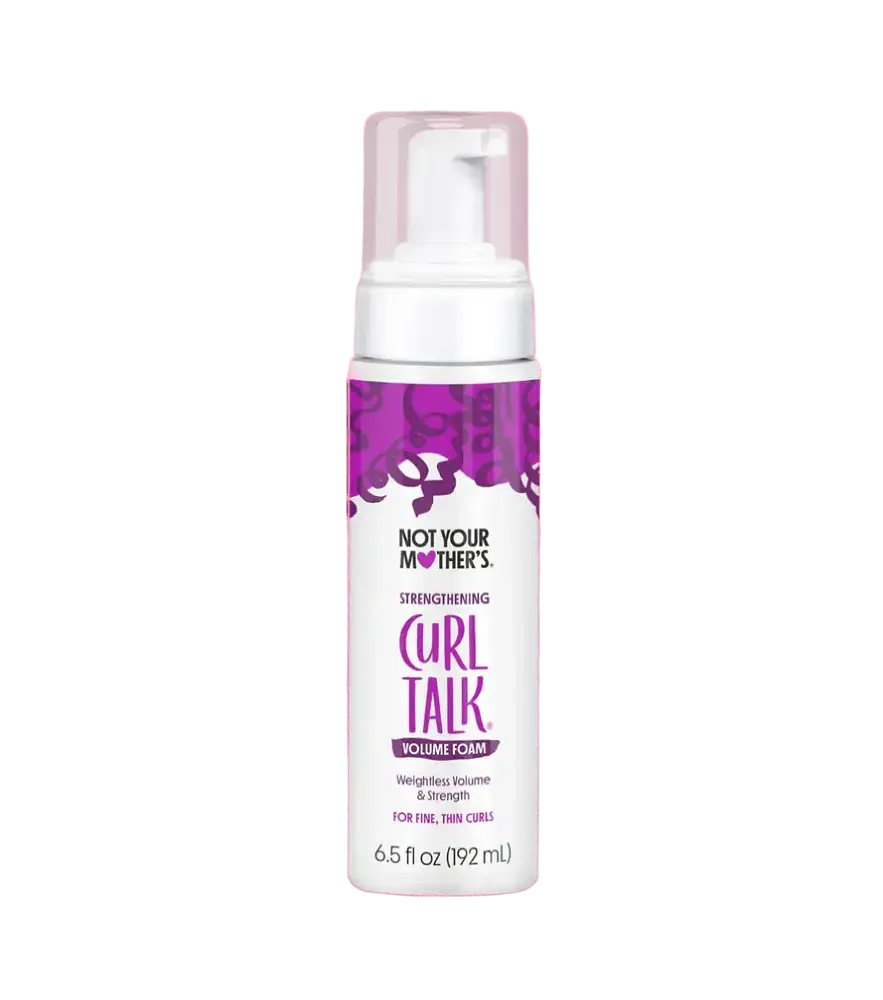 Not Your Mother’s Curl Talk Strengthening Volume Foam