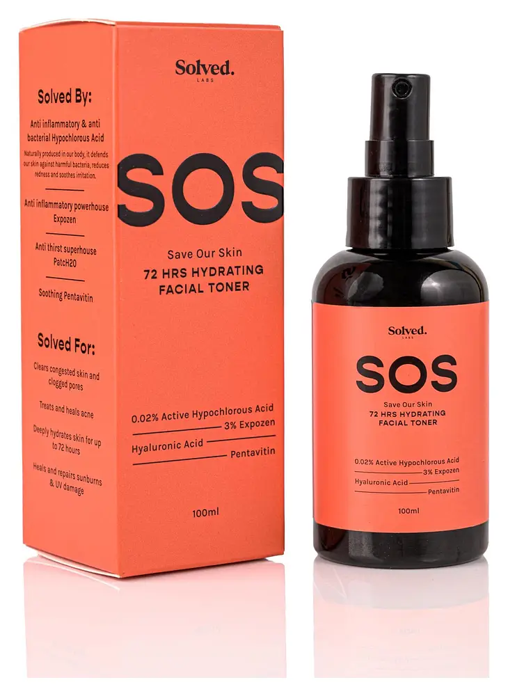 Solved Labs SOS Hypochlorous Acid Facial Toner