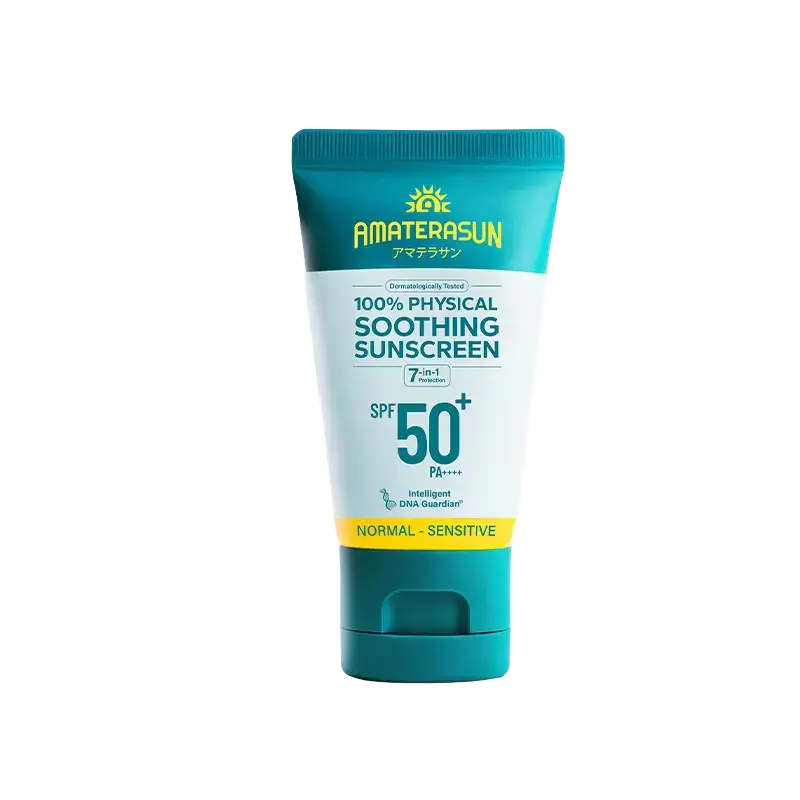 Amaterasun 100% Physical Soothing Sunscreen SPF50+ PA++++