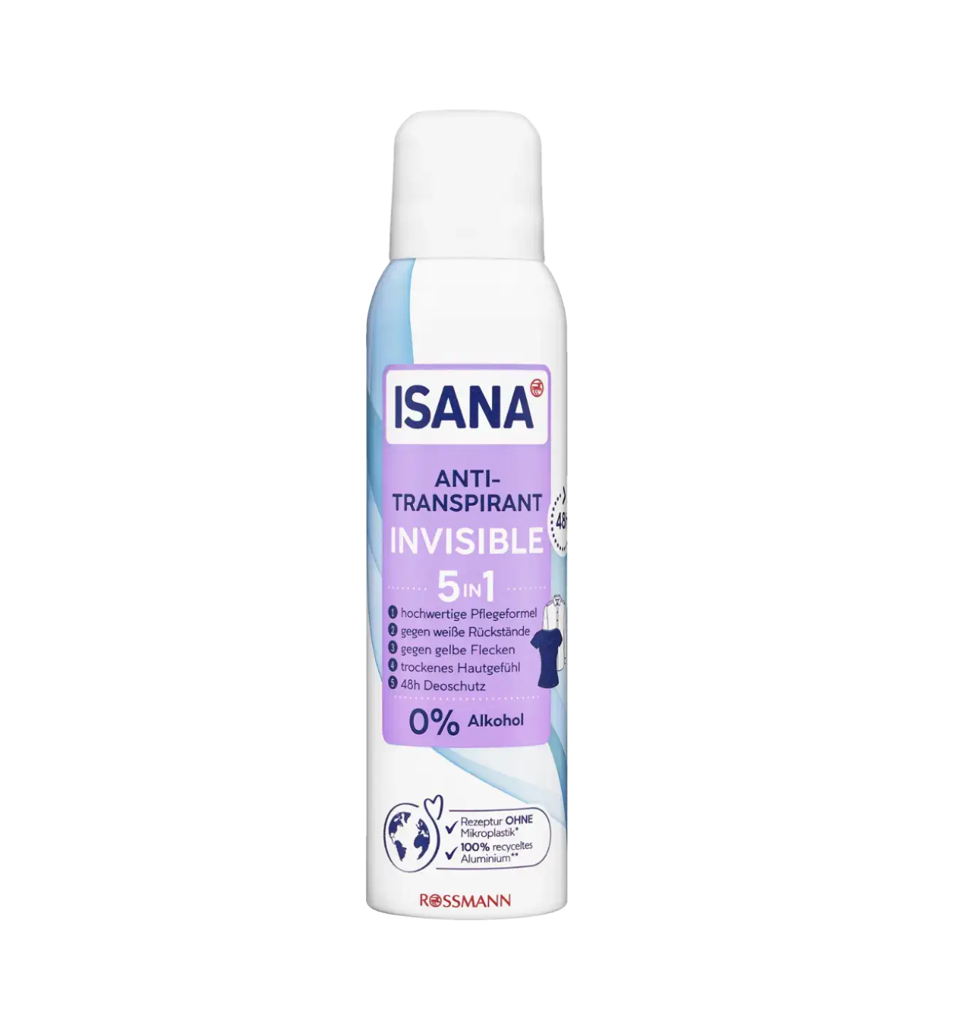 ISANA Invisible 5 In 1 Anti-Transpirant Spray