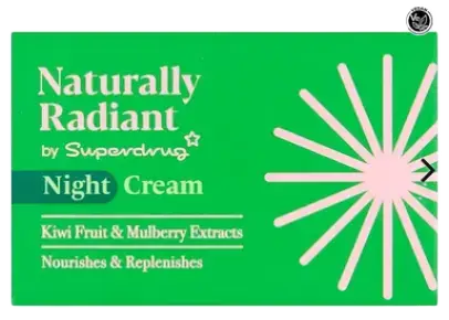Superdrug Naturally Radiant Night Cream