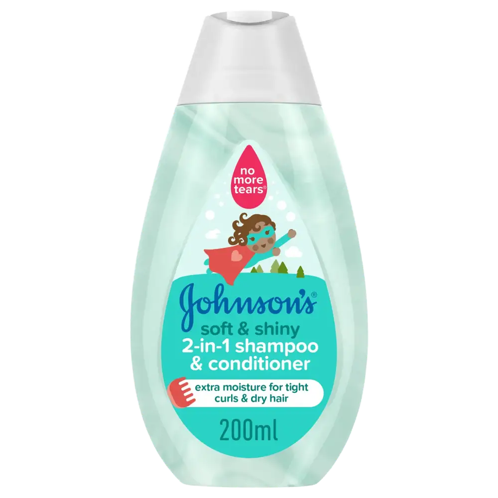 Johnson's Baby Soft & Shiny 2-In-1 Shampoo & Conditioner