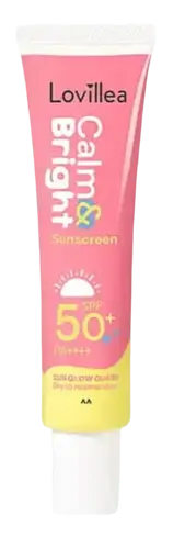 LOVILLEA Calm & Bright Sunscreen SPF 50+ Sun Glow Guard
