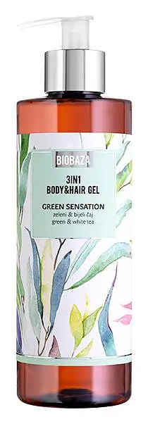 Biobaza 3in1 Shower Gel Green Sensation