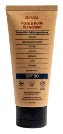Sky And Sol Face And Body Sunscreen SPF 50