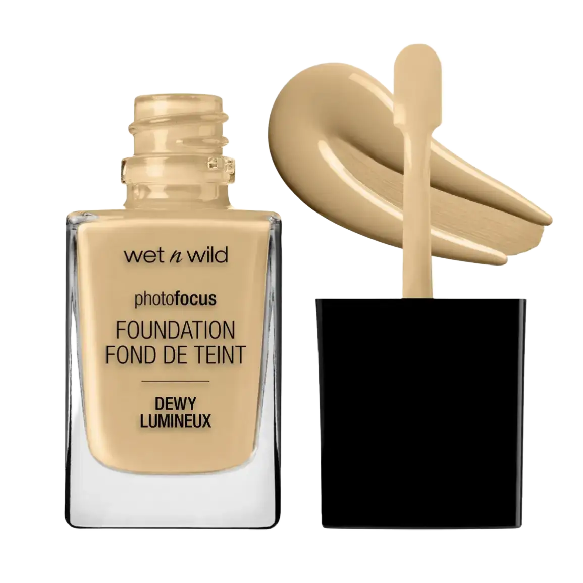 Wet n Wild Photo Focus Dewy Liquid Foundation Makeup Cream Beige