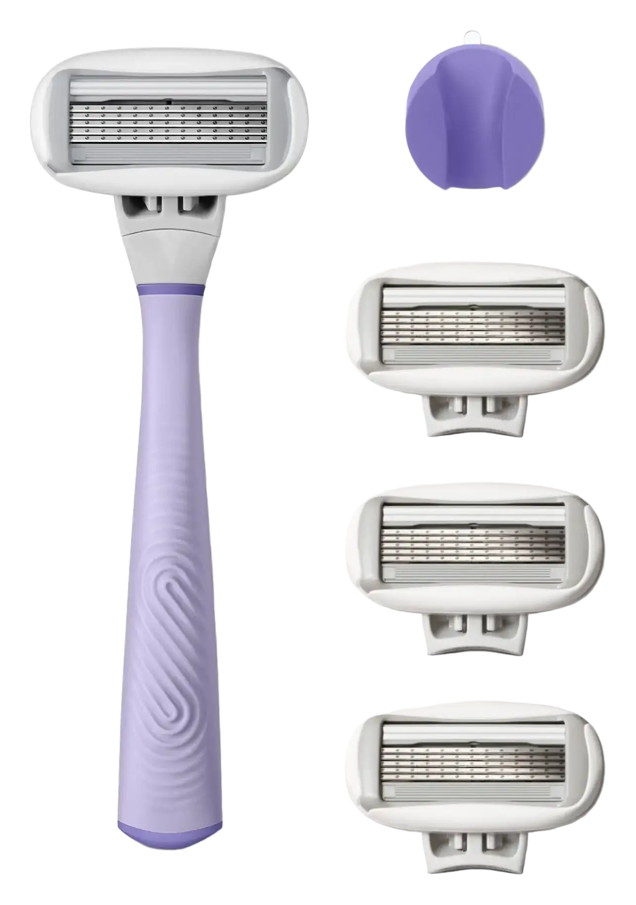 Flamingo 5-Blade Razors for Women Lilac
