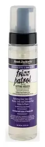 Aunt Jackie's Curls & Coils Grape Seed Frizz Patrol Anti-Poof Setting Mousse