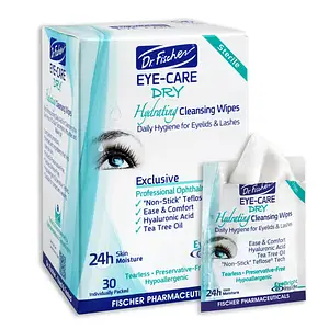 Dr. Fischer Eye Care Dry Hydrating Cleansing Wipes