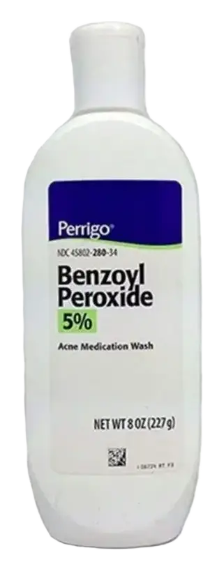 Perrigo Benzoyl Peroxide 5% Acne Wash