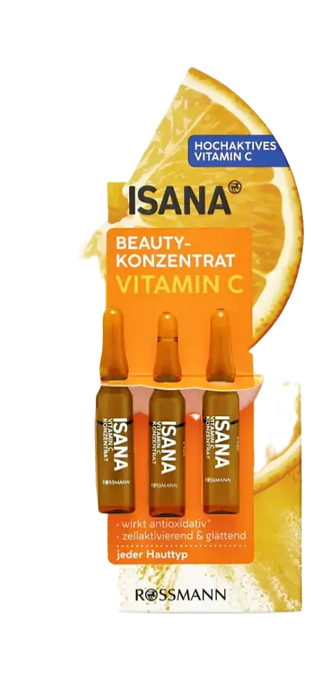 ISANA Pleťové ampulky s Vitaminem C