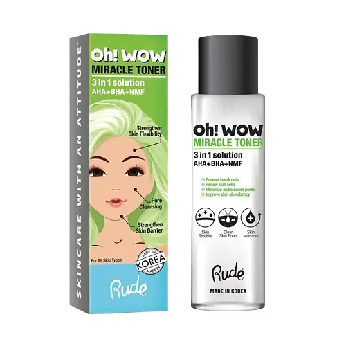 Rude Cosmetics Oh! Wow Miracle Toner