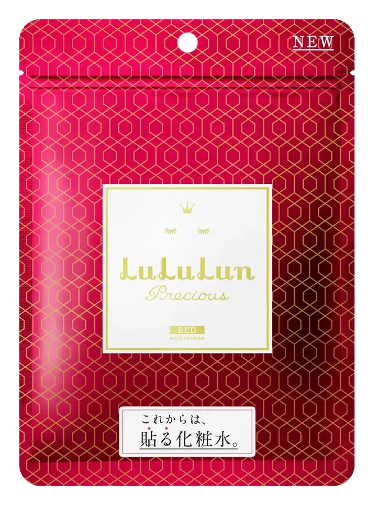 Lululun Precious Sheet Mask Moist  (Red)