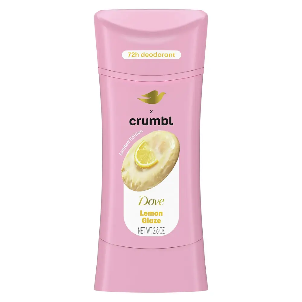 Dove Crumbl Deodorant Stick Lemon Glaze