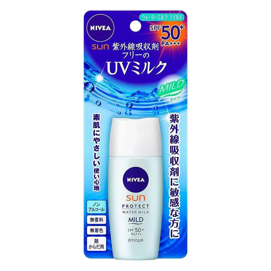 Nivea Sun Protect Water Milk Mild SPF 50+ PA+++ Japan