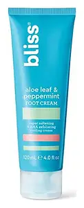 Bliss Aloe Leaf & Peppermint Foot Cream