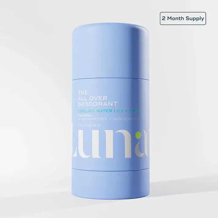 Luna Daily The All Over Deodorant - Cooling Water Lily + Fresh Citrus