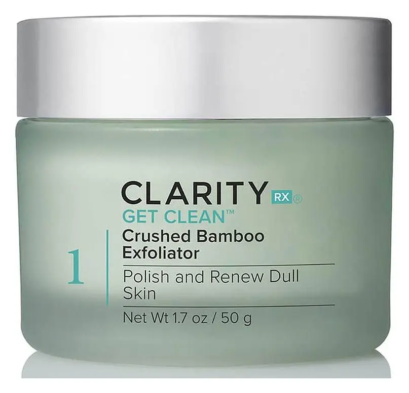 ClarityRx Get Clean Crushed Bamboo Exfoliator