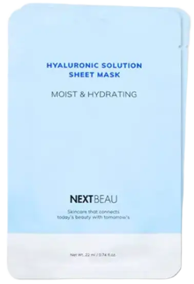 NEXTBEAU Solution Sheet Mask Hyaluronic