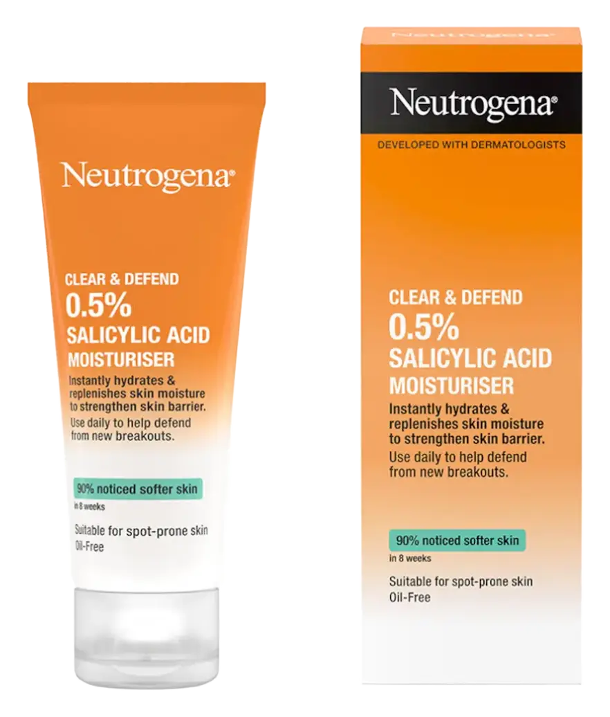Neutrogena Clear & Defend 0.5 % Salicylic Acid Moisturiser Sweden