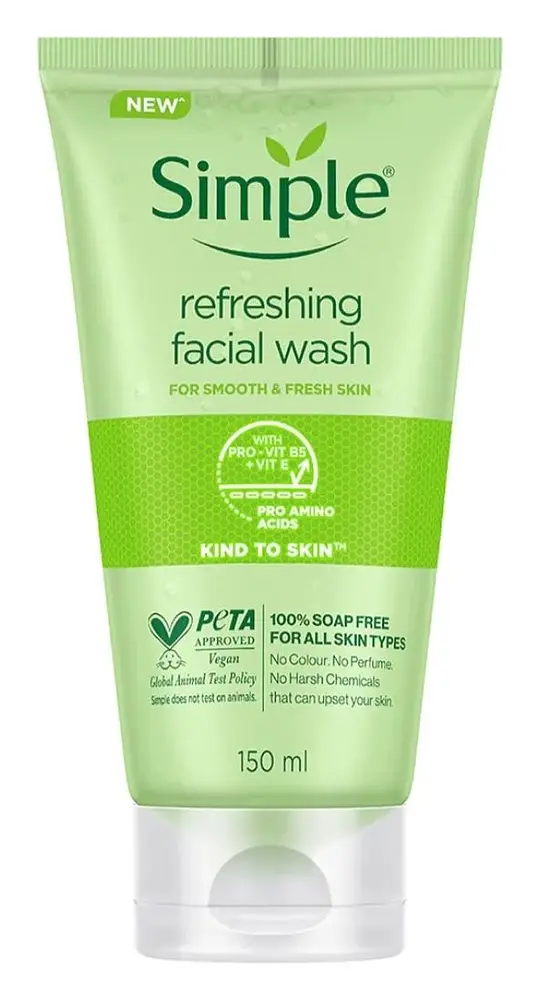 Simple Skincare Kind To Skin Refreshing Facial Wash India